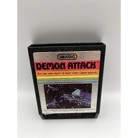 Imagic Demon Attack for Atari 2600 - Tested - Picture 1 of 5